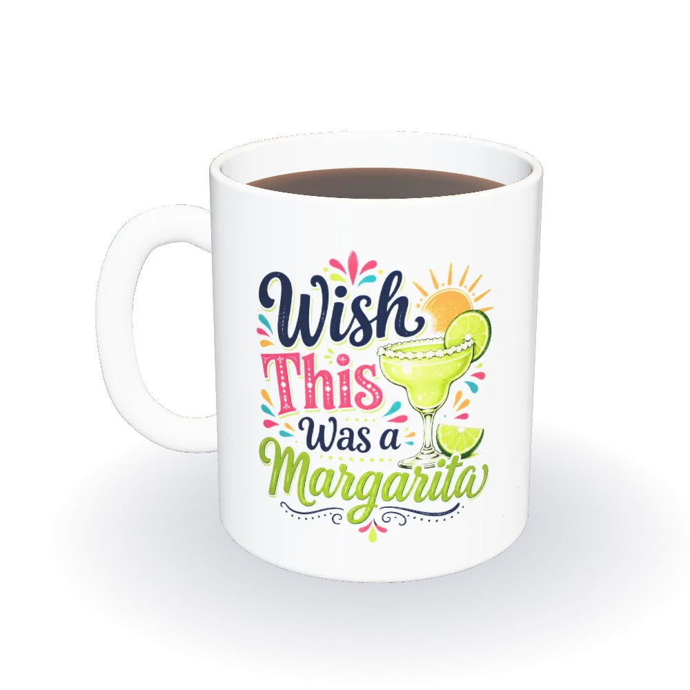 Wish This Was A Margarita mug by LOLsies